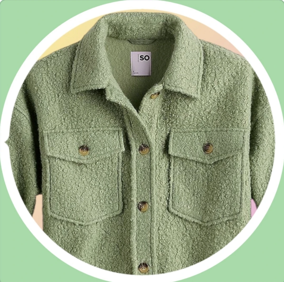 🥕 Oversized Persian Faux Lamb Shacket w 4 Large Pockets - photo 3