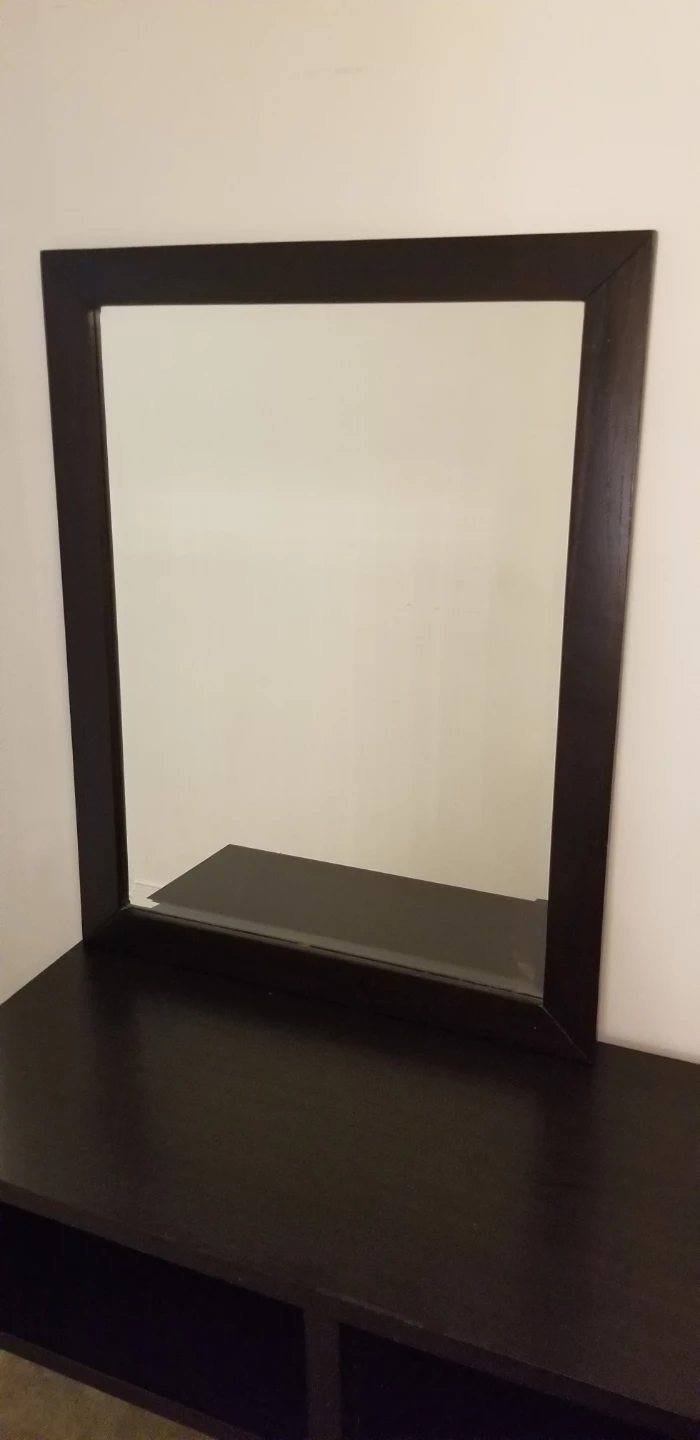 Framed Mirror - Brown - photo 5
