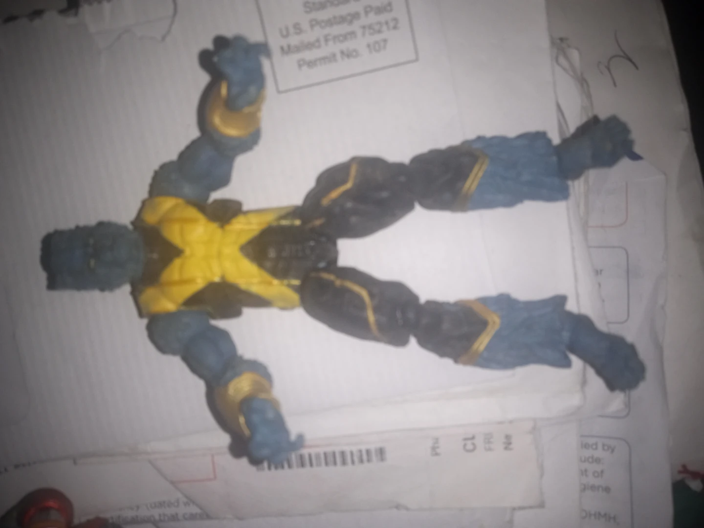Rare Marvel Universe X-Men Beast Action Figure,3.75 - photo 3