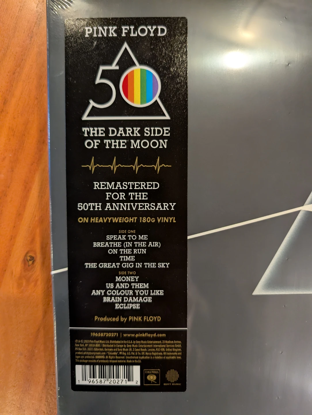 Pink Floyd - The Dark Side of the Moon 50th Anniversary Vinyl - photo 2