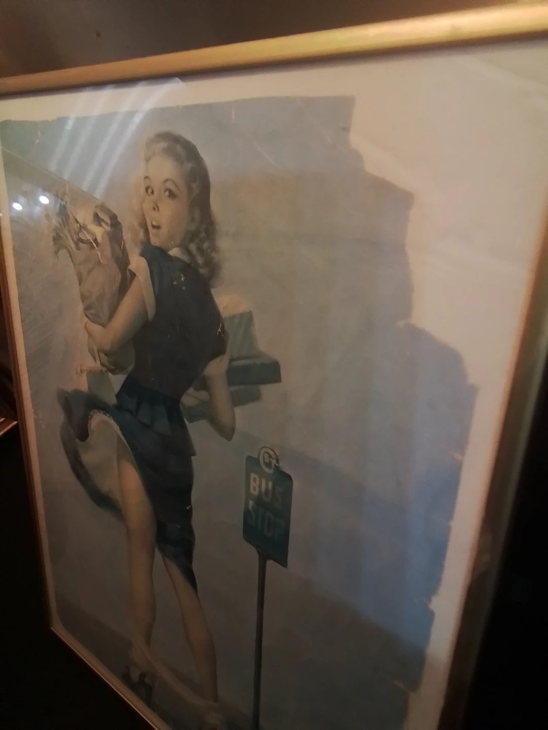 Pin Up Girl Print 11.25x14.25" - photo 3
