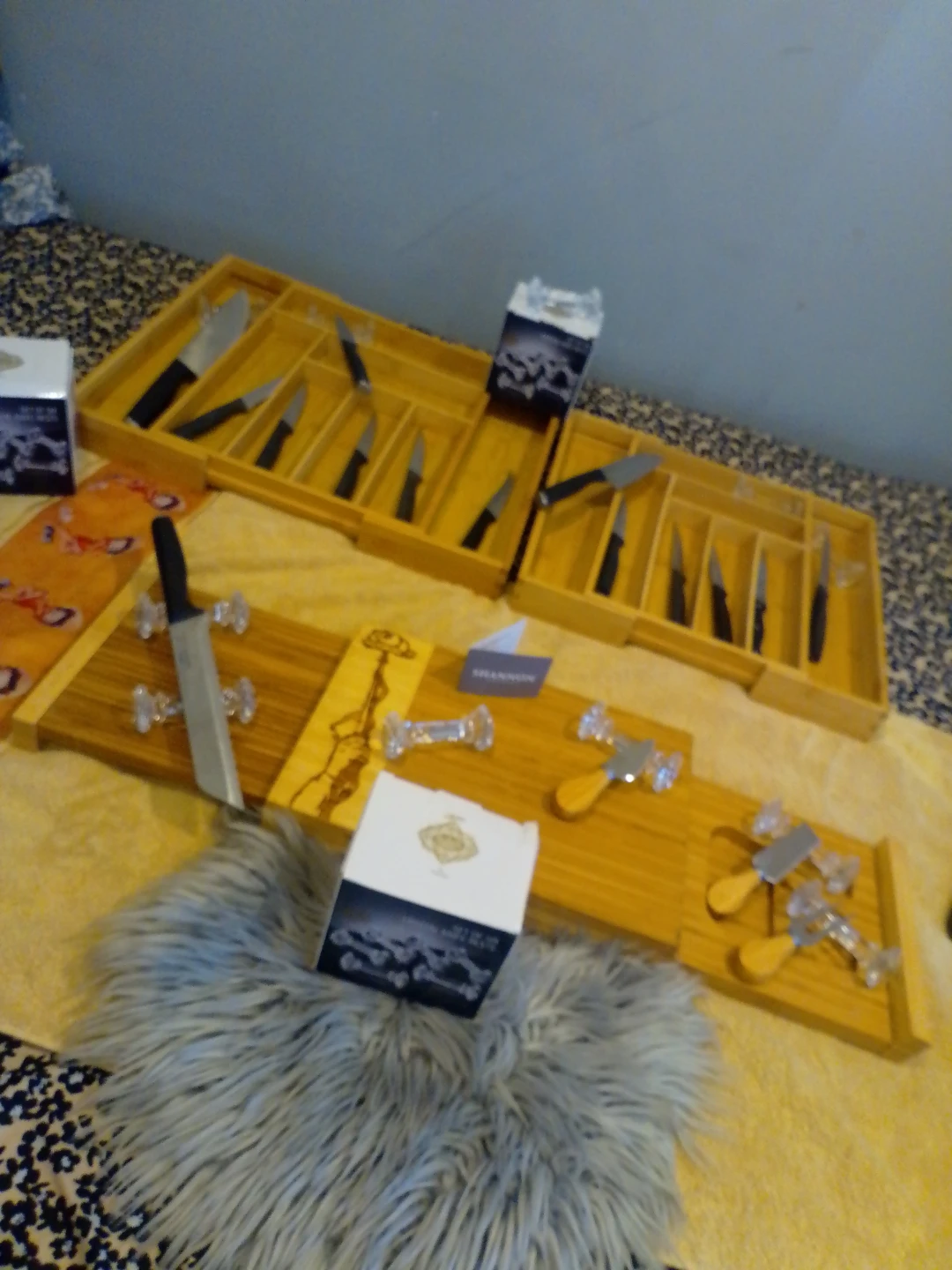 Authentic ShannonCrystals set/cutting board for home/BBQ area - photo 3