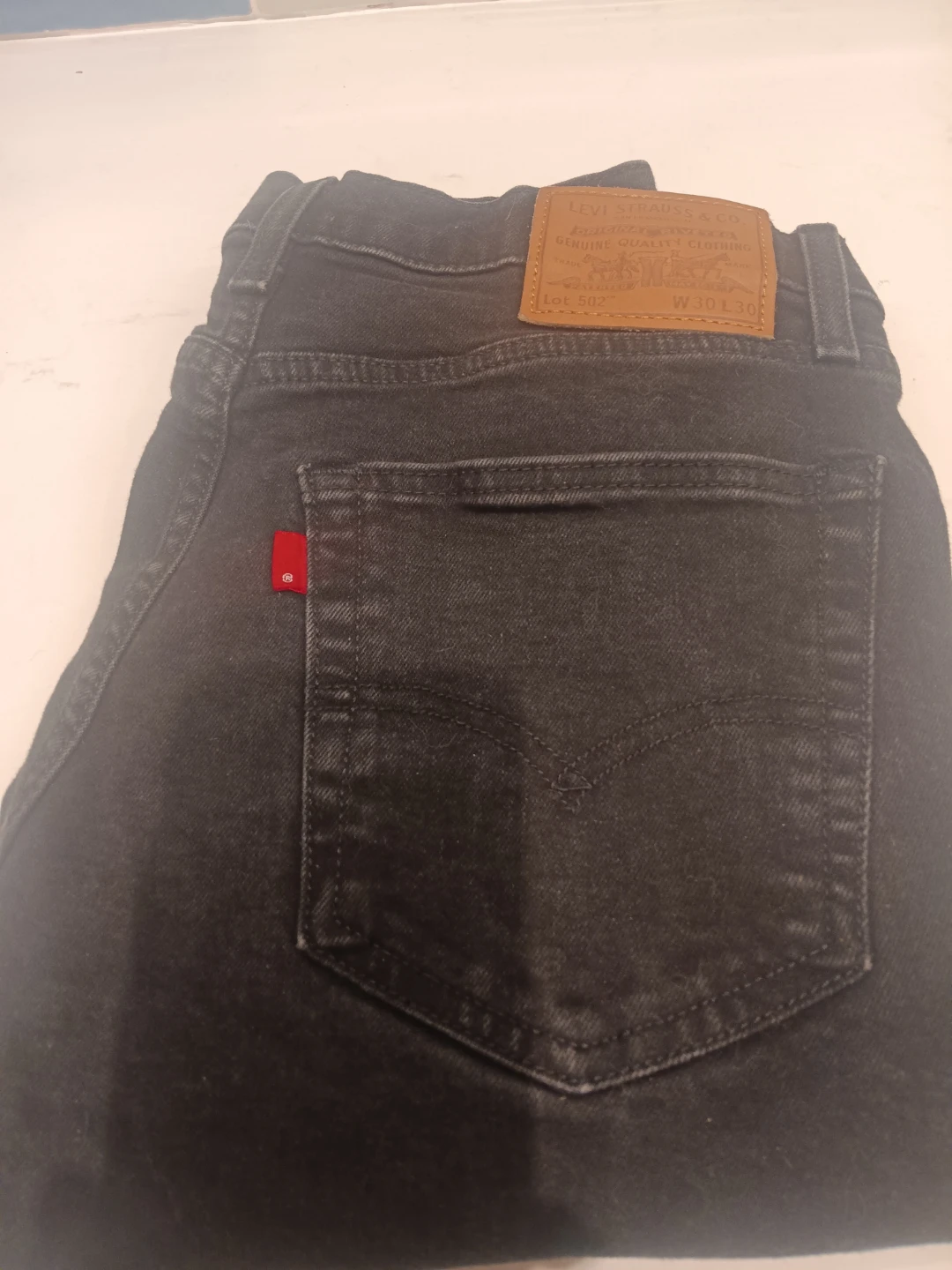 Levi's 502 Jeans, W30 L30, Black