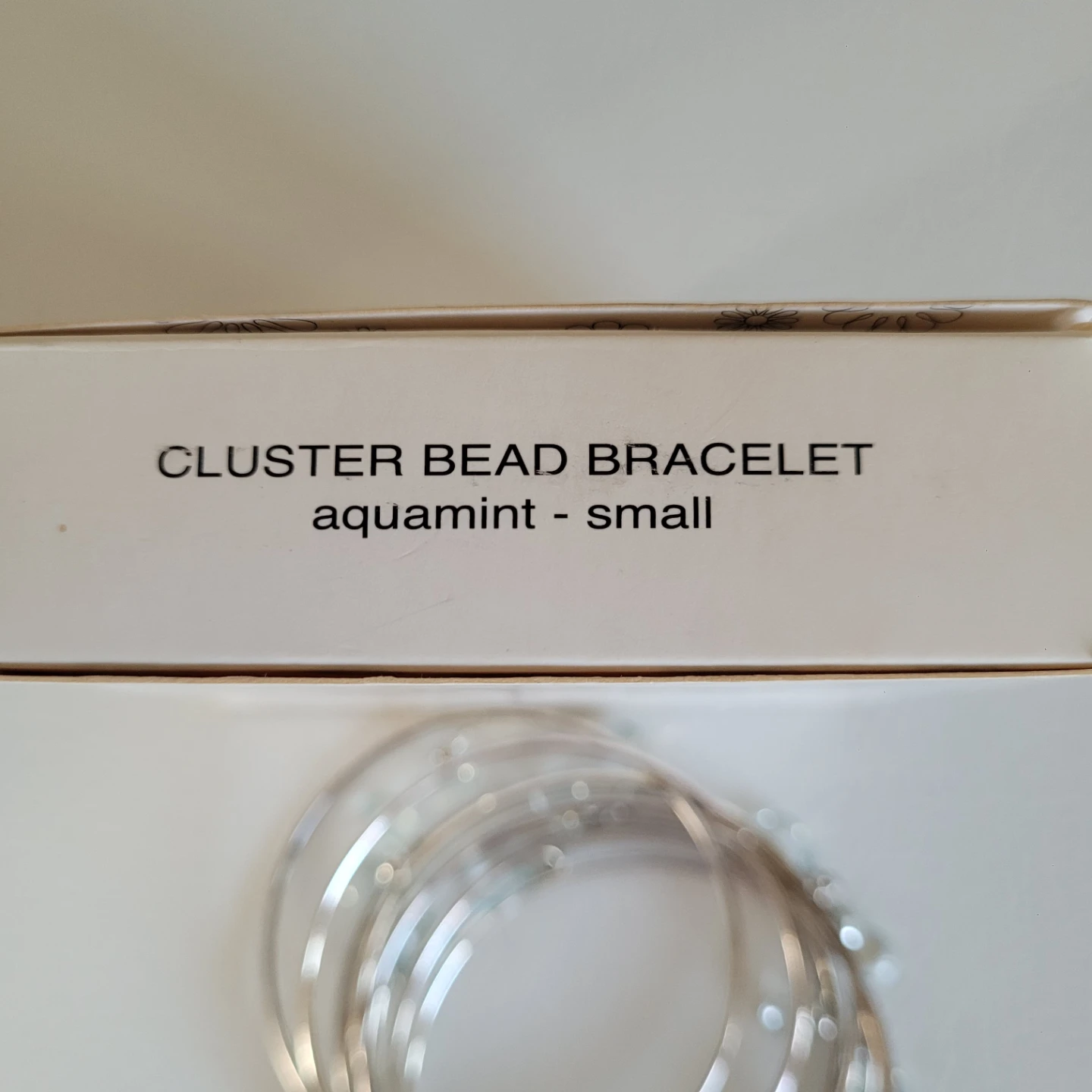 🥕Mark. Avon Cluster Bead Bracelet - Aquamint - photo 2