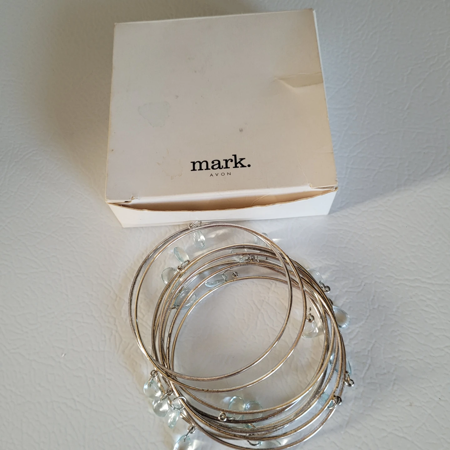 🥕Mark. Avon Cluster Bead Bracelet - Aquamint - photo 3