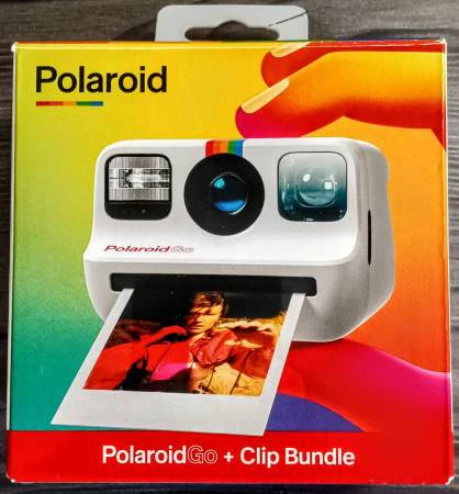 Polaroid Go + Clip Bundle (Brand New)