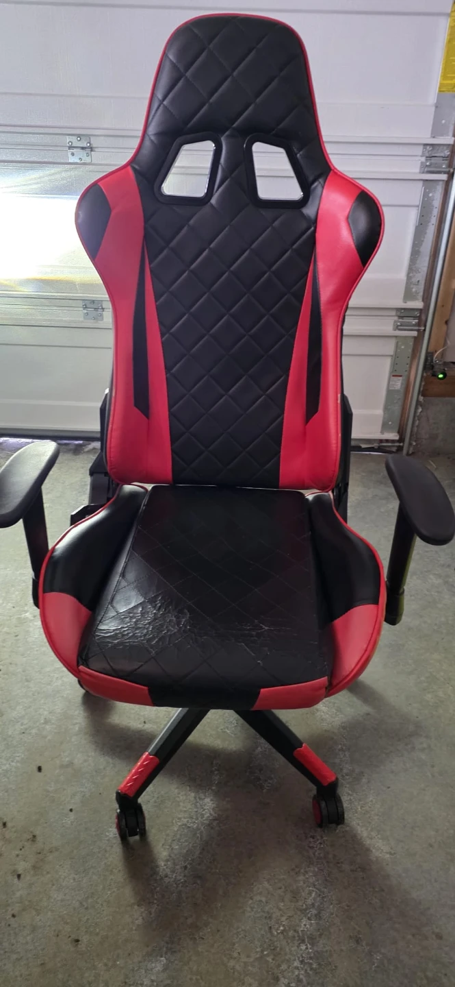 Red & Black Gaming Chair - Used Condition