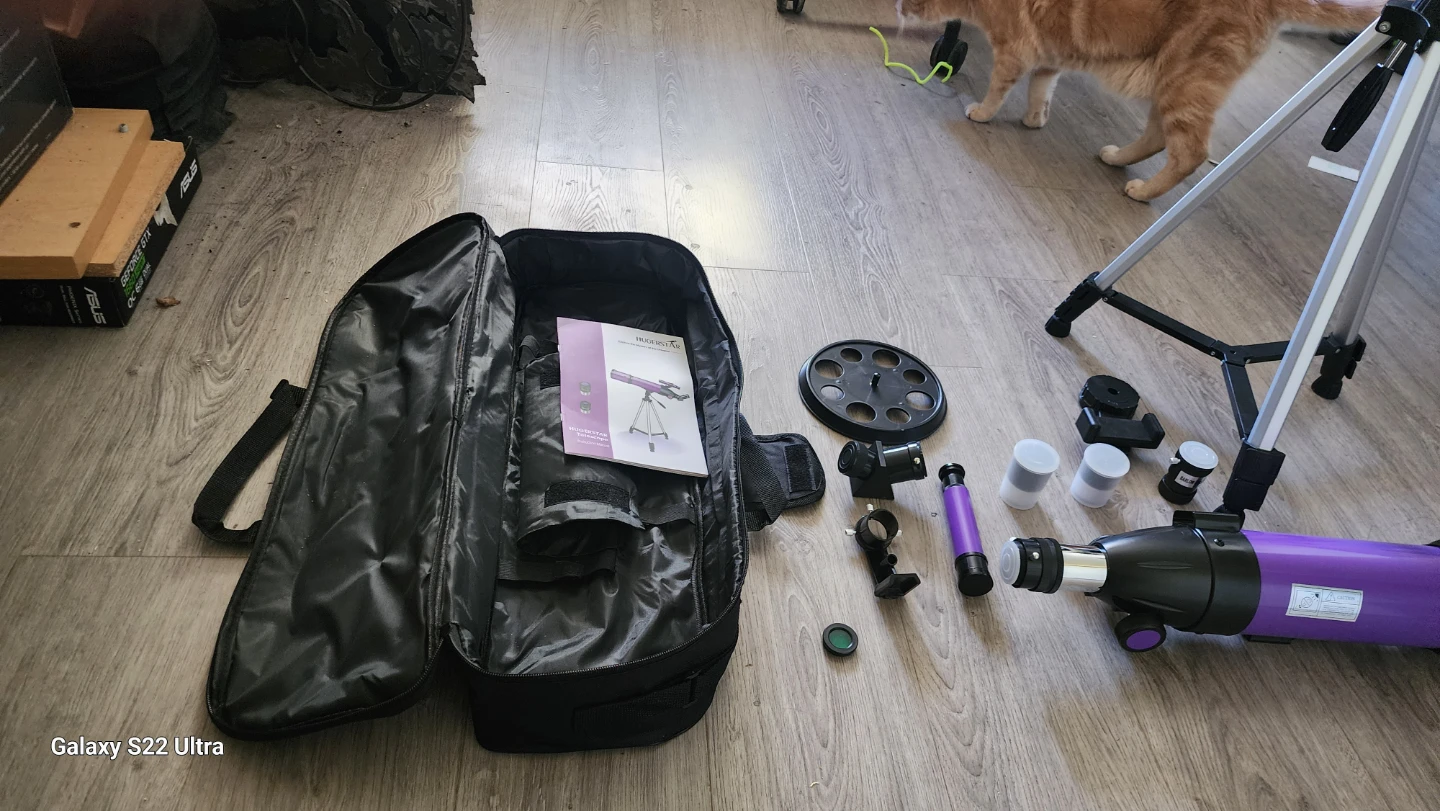 Astronomical Telescope with Accessories, Carrying Bag - photo 2