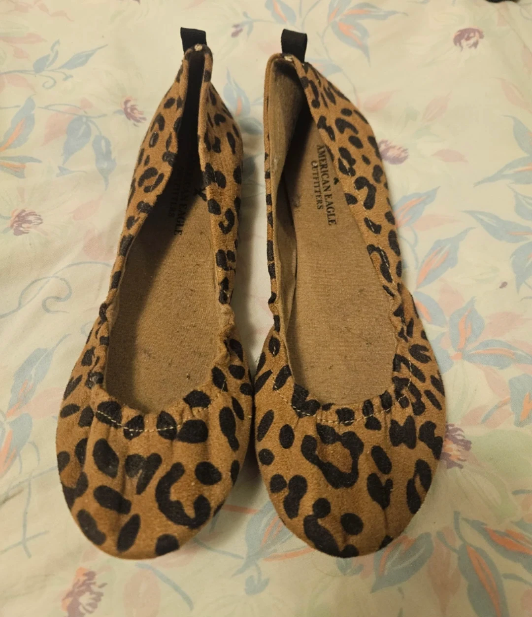 American Eagle Leopard Print Ballet Flats size 7