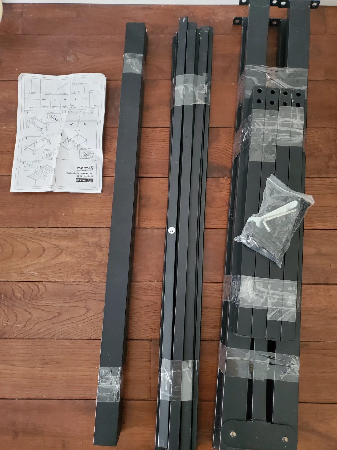 Bed Frame Enduran Pro Double 16"  - Good