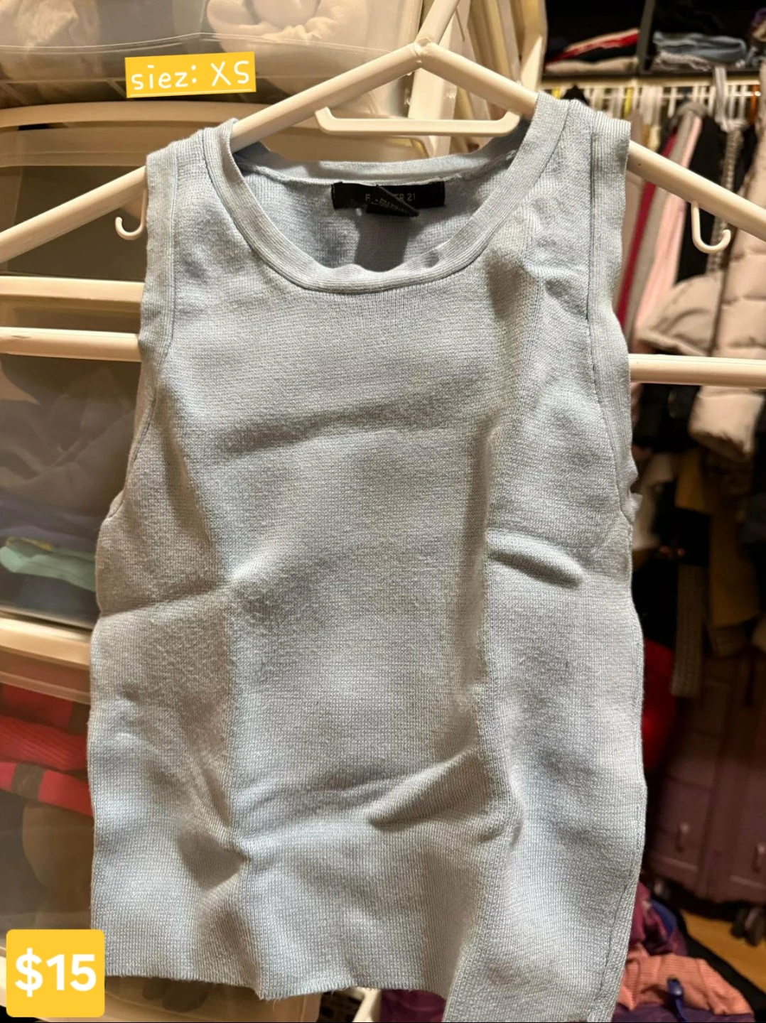Preloved clothes (zoom in the photos for size & price)