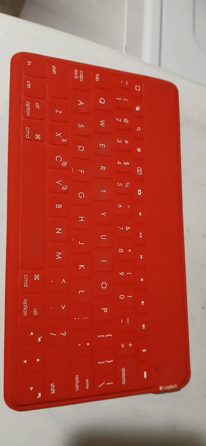 Logitech Orange Keyboard - photo 3