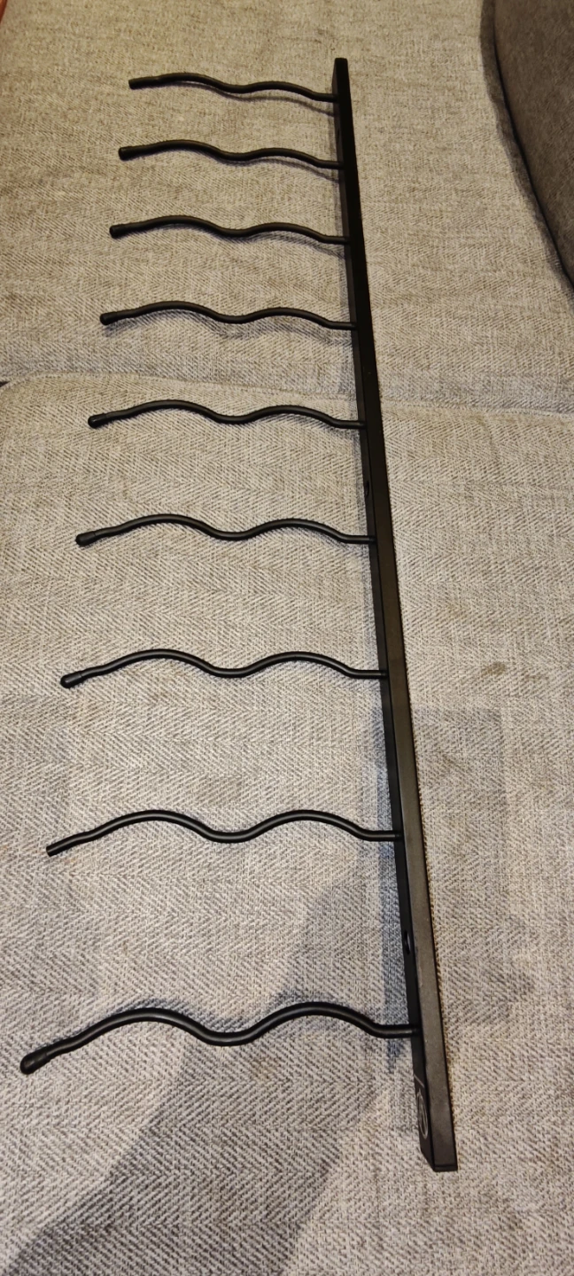 Black Metal Wine Rack(2 pack)
