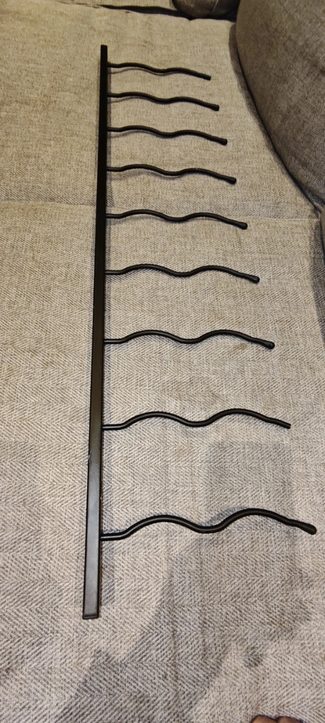 Black Metal Wine Rack(2 pack) - photo 2