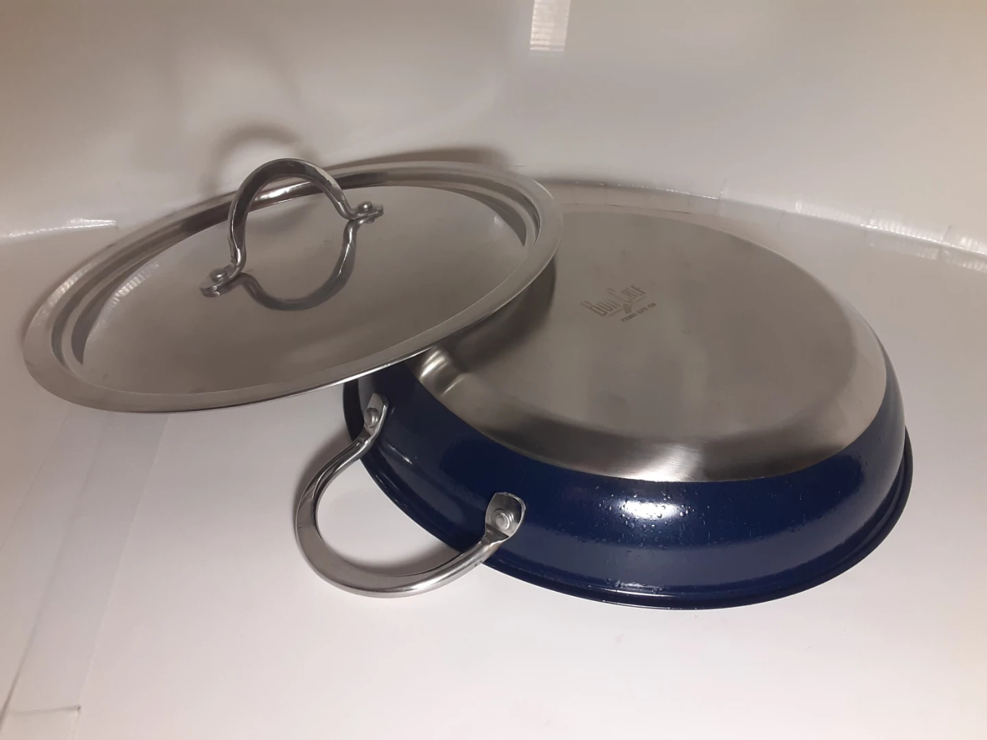 Stainless Steel Pan W/ Lid | Bon Chef - photo 2