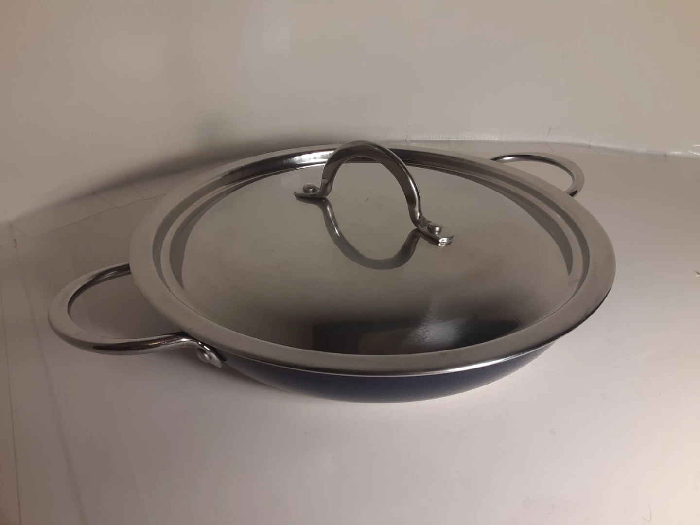 Stainless Steel Pan W/ Lid | Bon Chef - photo 5
