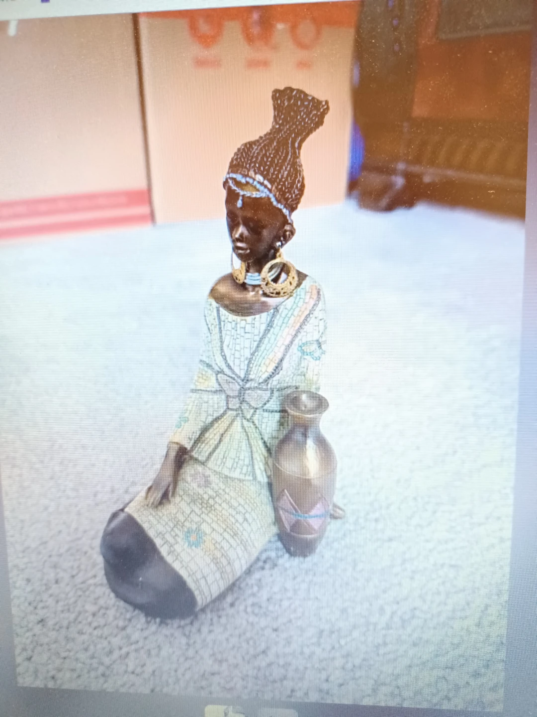 Decorative African Figurines - Set of 6