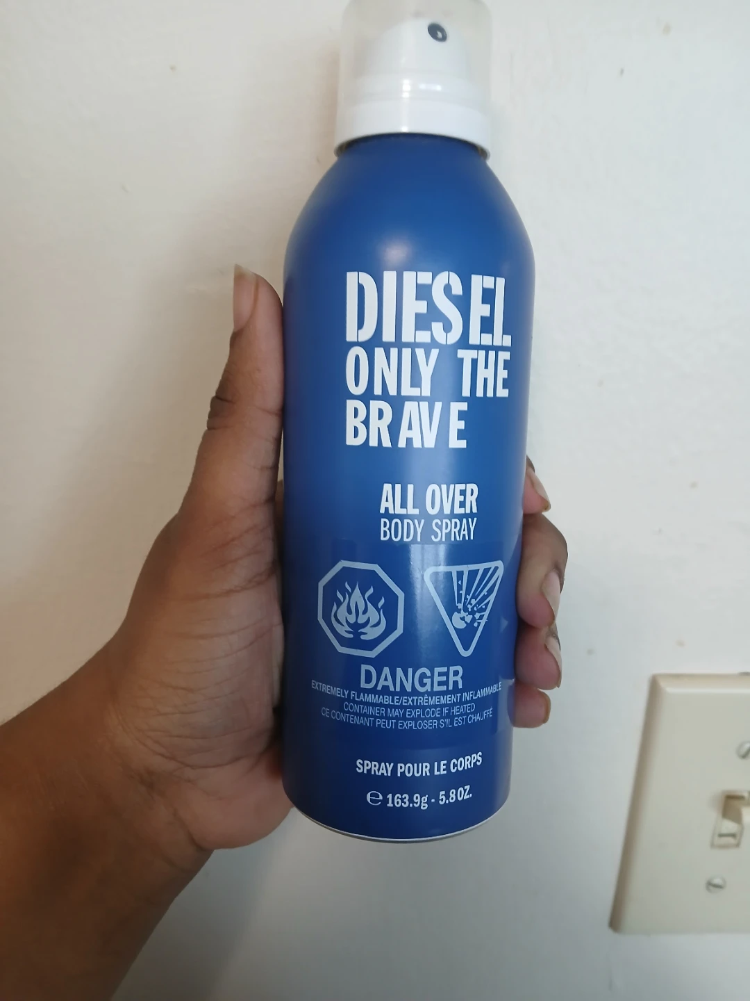 Diesel Only the Brave All Over Body Spray 163.9g