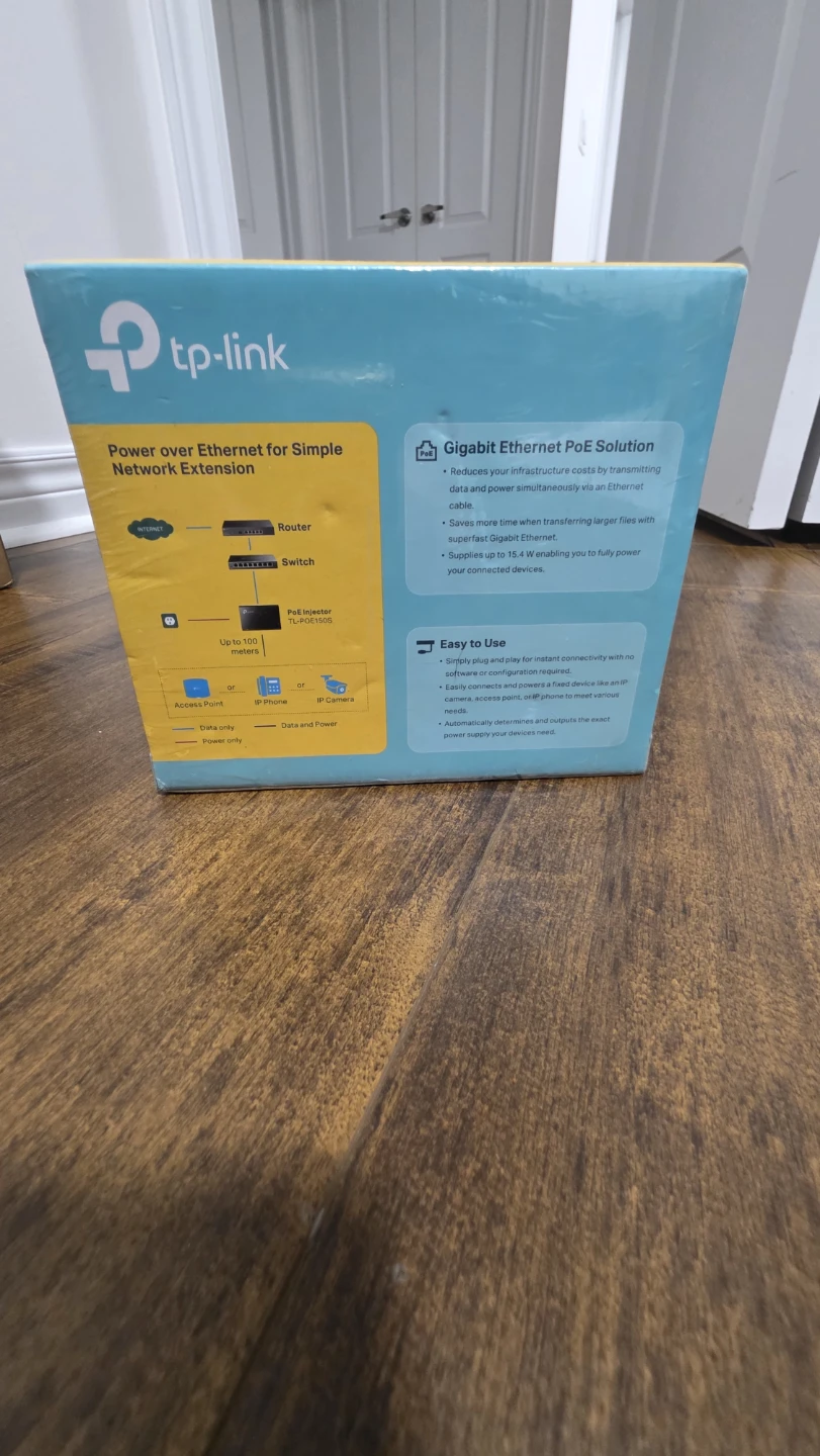 TP-Link Gigabit PoE Injector - TL-POE150S - photo 2