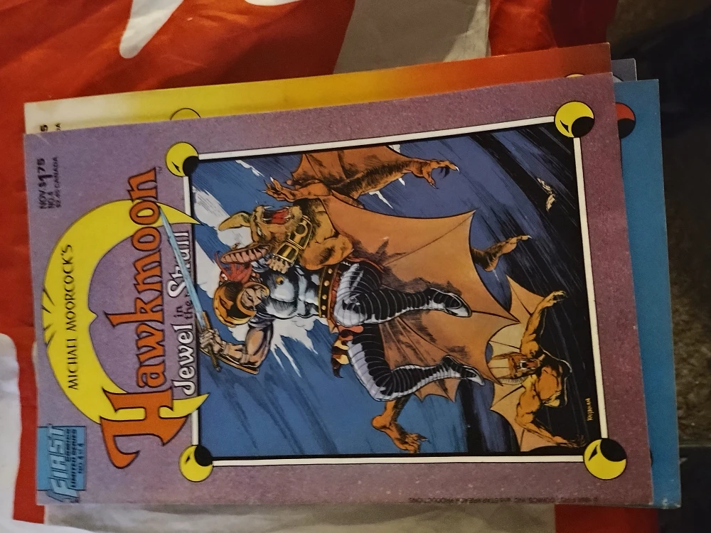 Michael Moorcock's Hawkmoon Jewel in the Skull Comic Lot