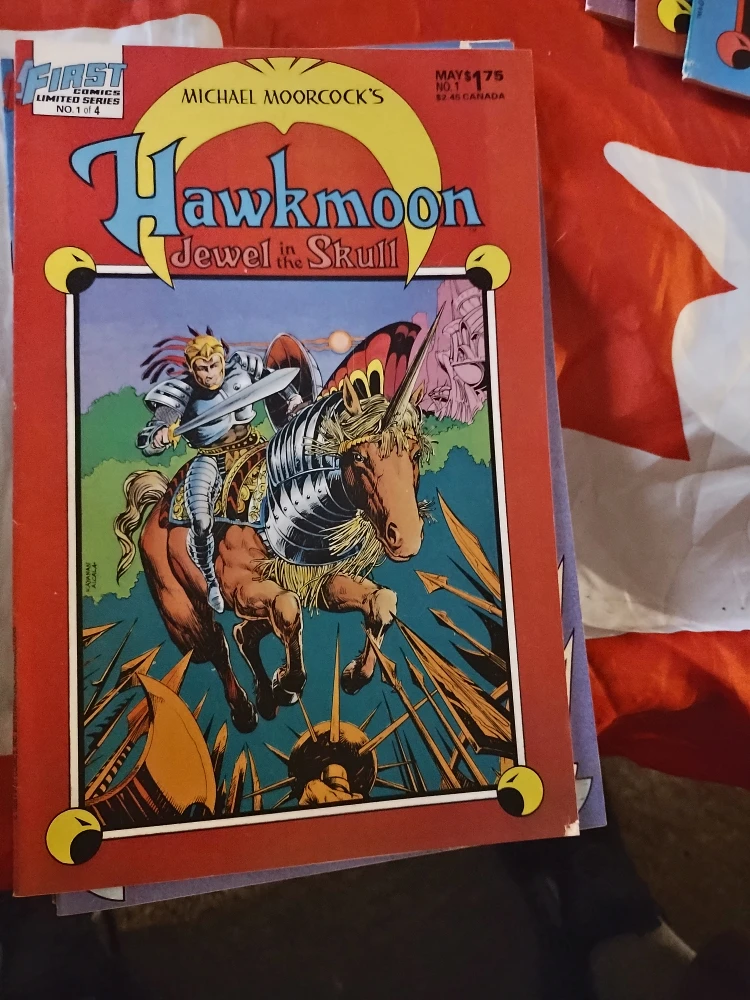 Michael Moorcock's Hawkmoon Jewel in the Skull Comic Lot - photo 4