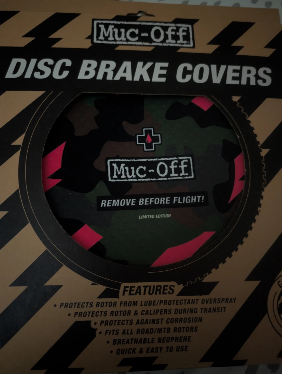 muk off disc brake covers