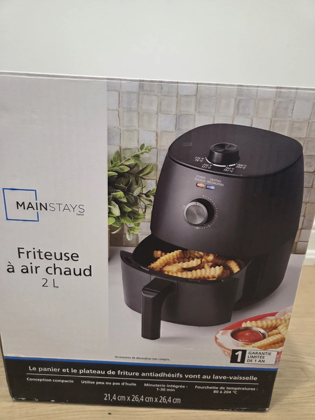 Mainstays 2L Air Fryer