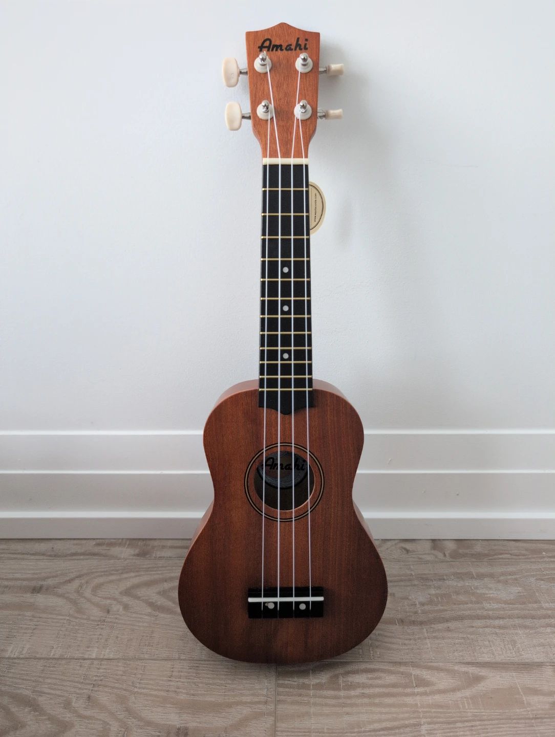 Amah Ukulele DDUK11 Soprano with Box - photo 5
