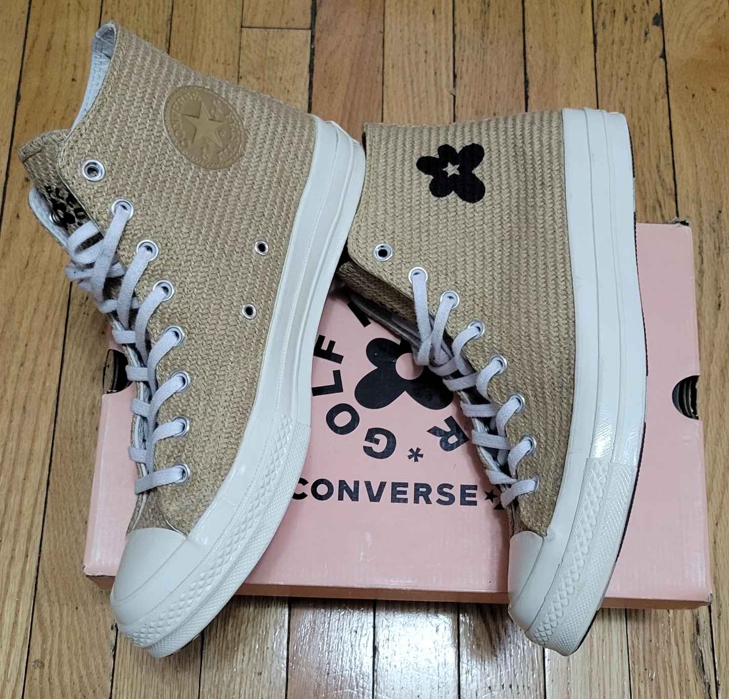 Converse x Golf Le Fleur High Top Wheat US 10.5 Men