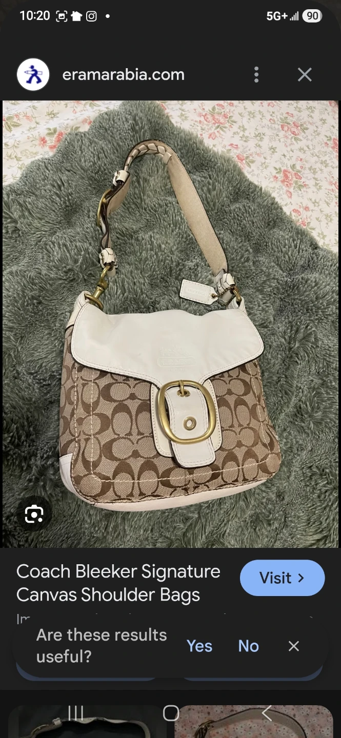 Coach Bleeker Signature Canvas Shoulder Bag - photo 2