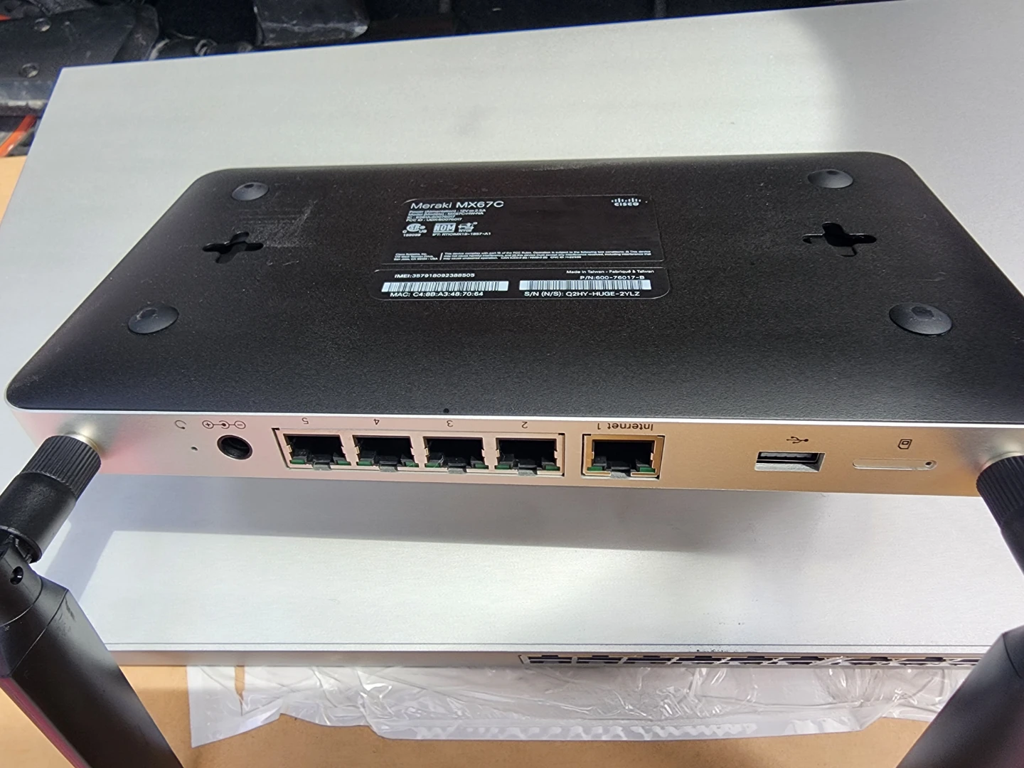 Meraki MX67C Security Appliance
