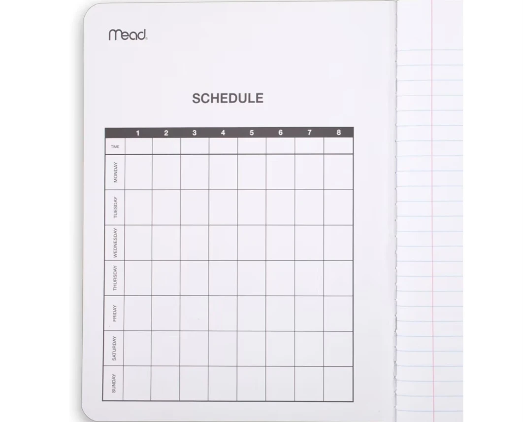 Mead Composition Notebook, 6 Pack, 7-1/2" x 9-3/4" - photo 3