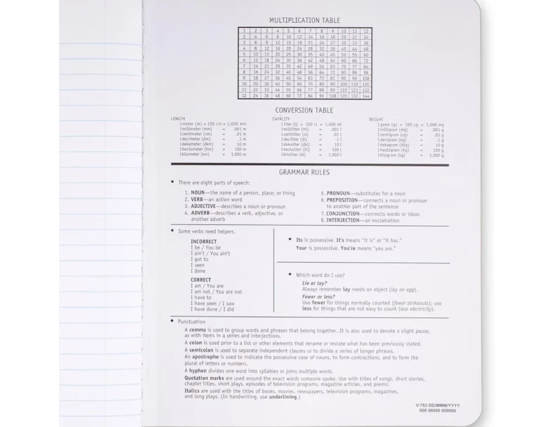Mead Composition Notebook, 6 Pack, 7-1/2" x 9-3/4" - photo 4