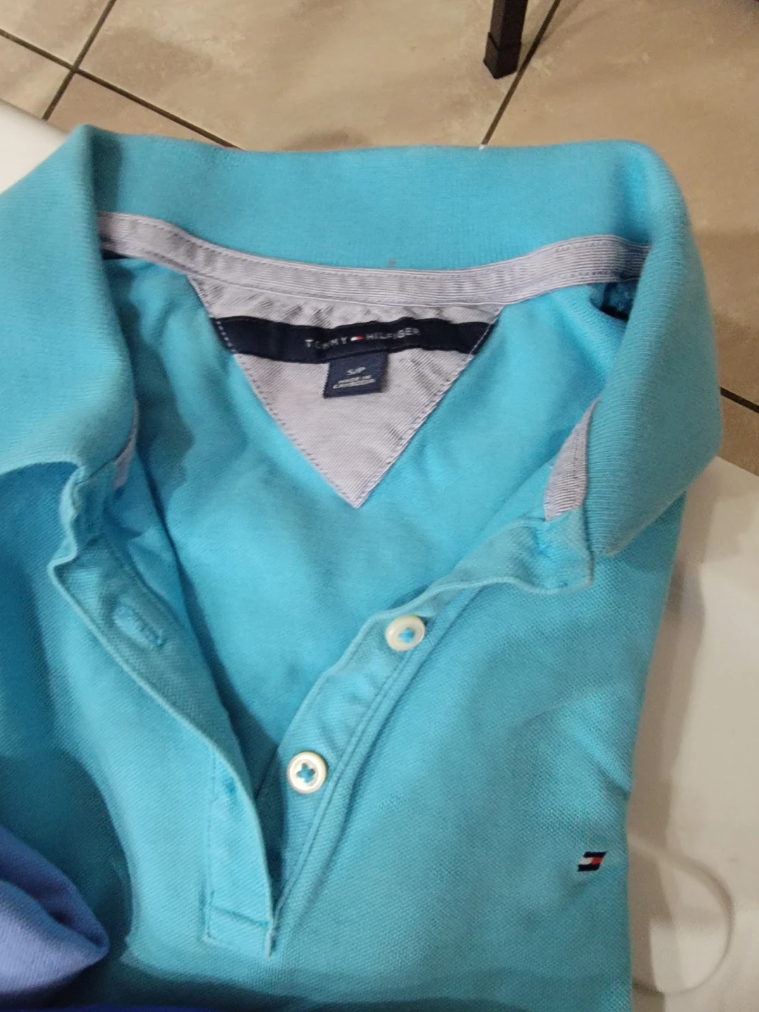 Bundle of 3 Men's Polo Shirts: IZOD, Tommy Hilfiger, Adidas Golf - photo 3