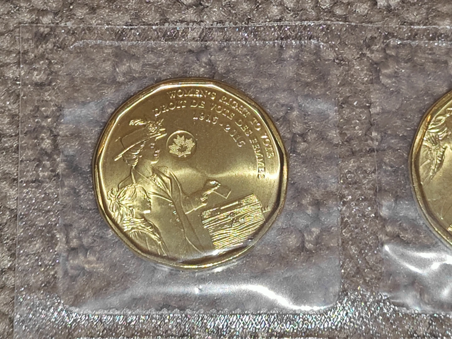 2016 Canada Women’s Right to Vote 100th Anniversary 5-Coin Set - photo 2