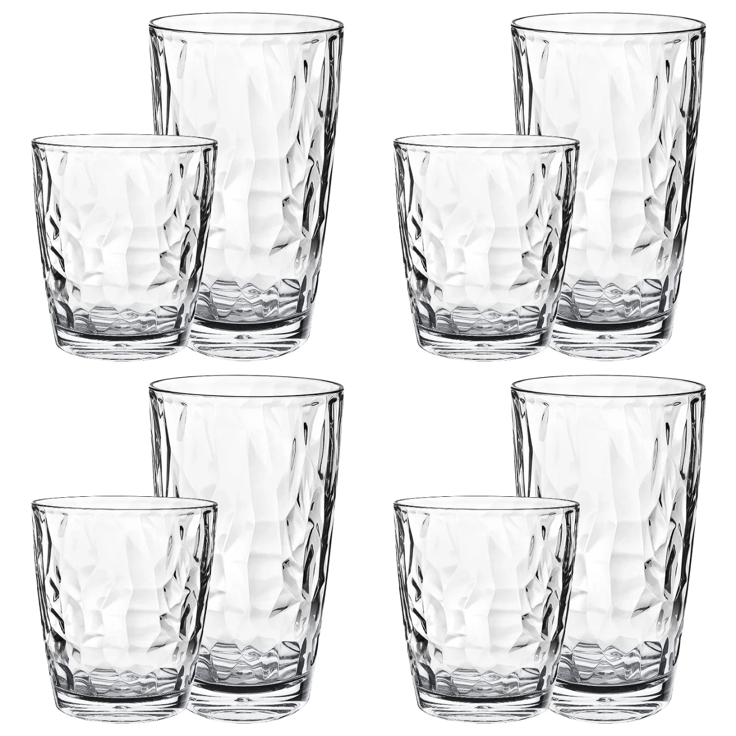 Textured Glassware Set - 5 - photo 2