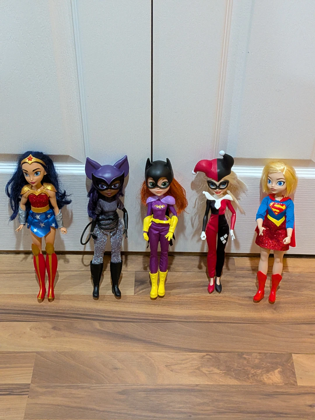Dc Super Hero Dolls Wonder Woman Supergirl Harley Quinn Catwoman - photo 2
