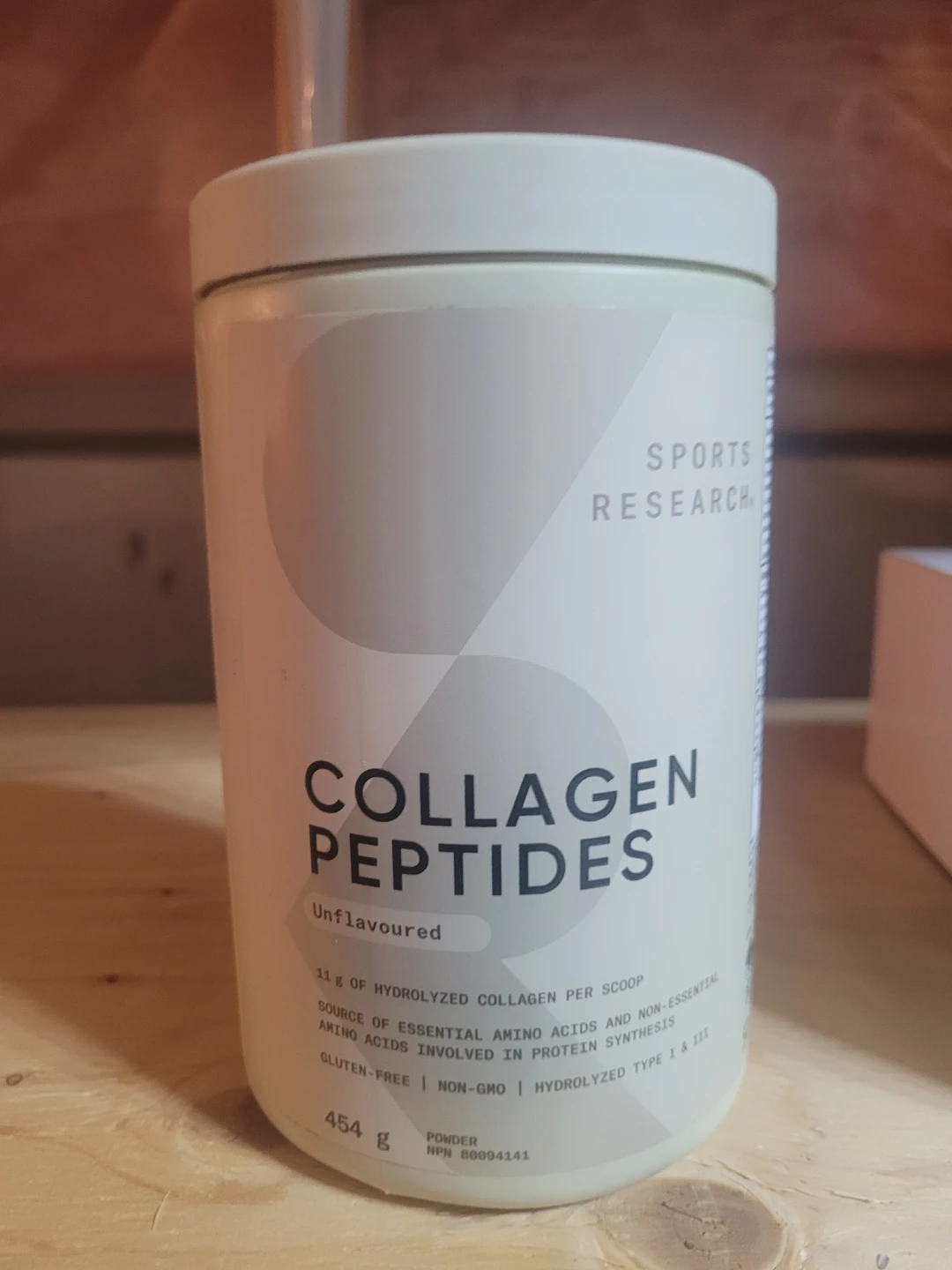 Sports Research - Collagen Peptides Unflavoured 454g