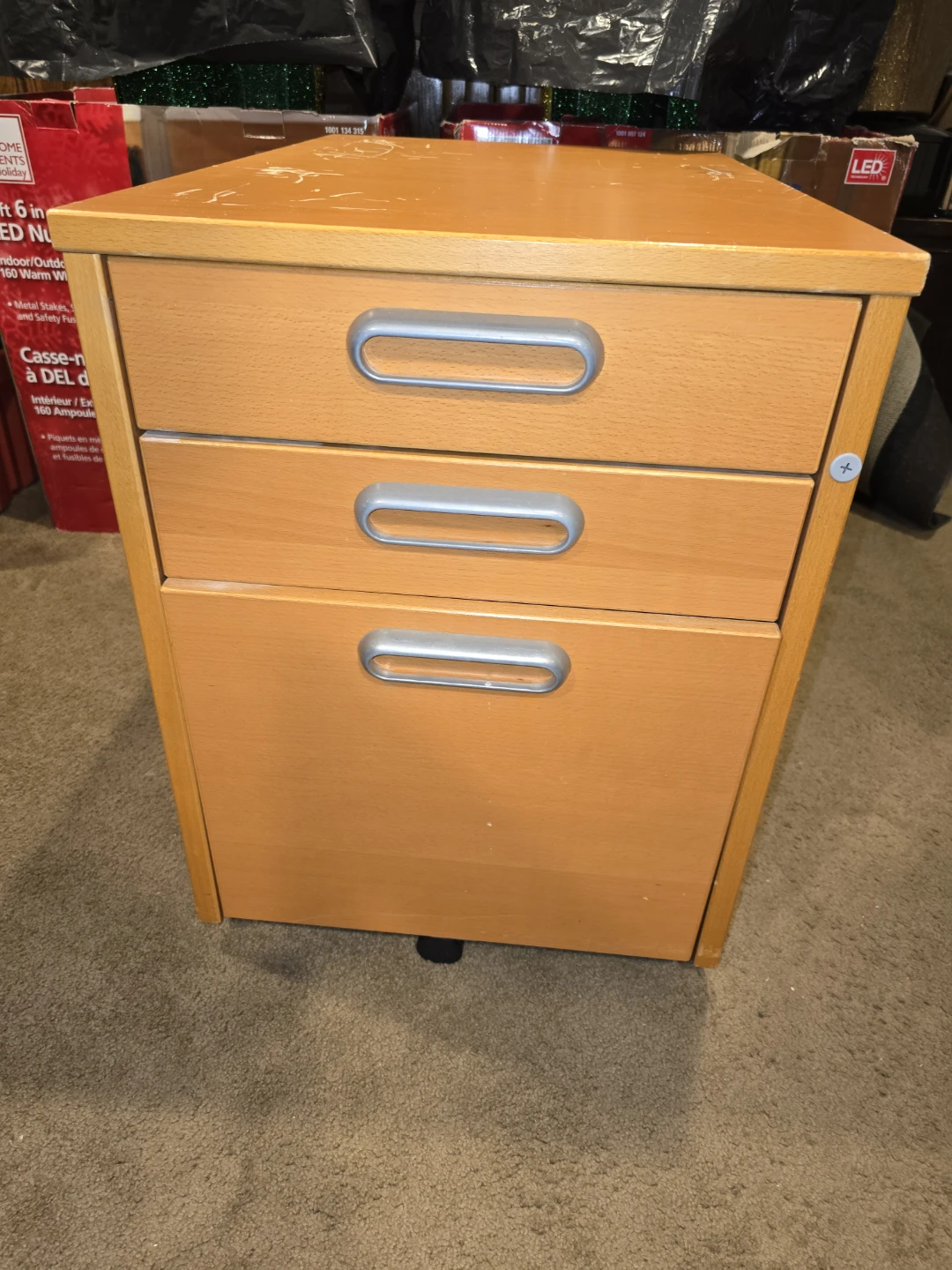 3-Drawer Filing Cabinet