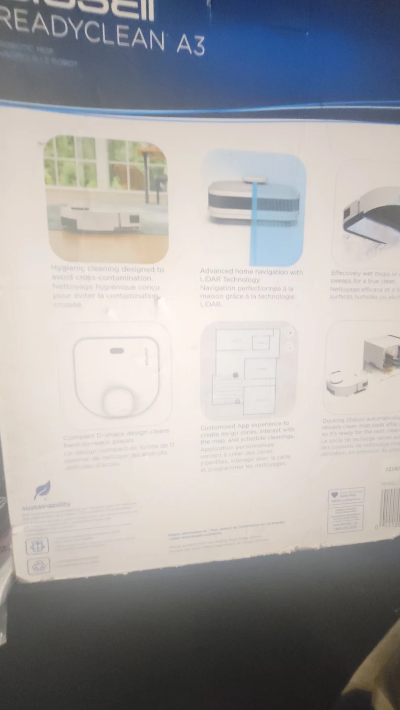 Bissell ReadyClean A3 Robotic Mop - New in Box!