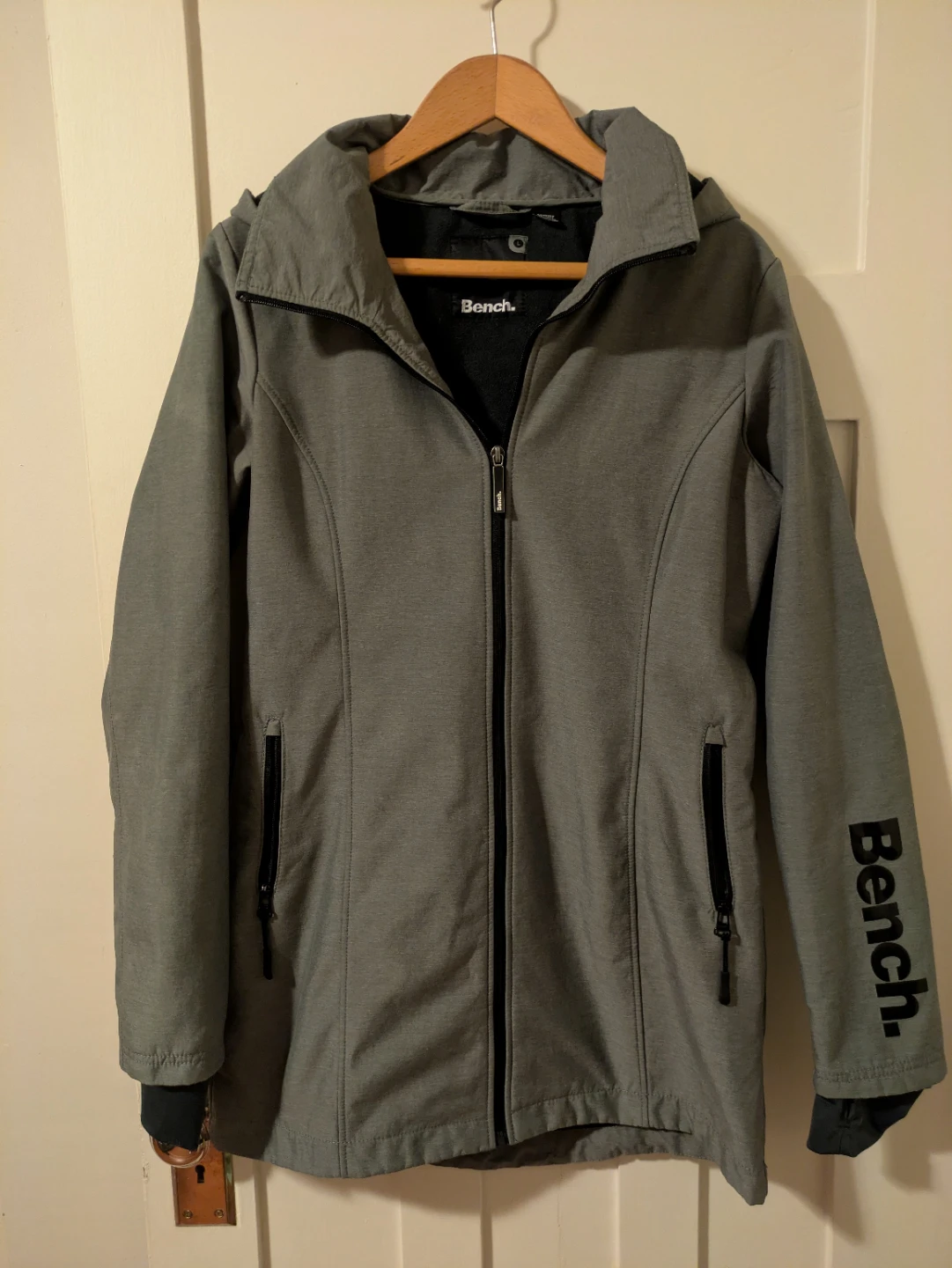 Bench. Grey Softshell Jacket - Size L