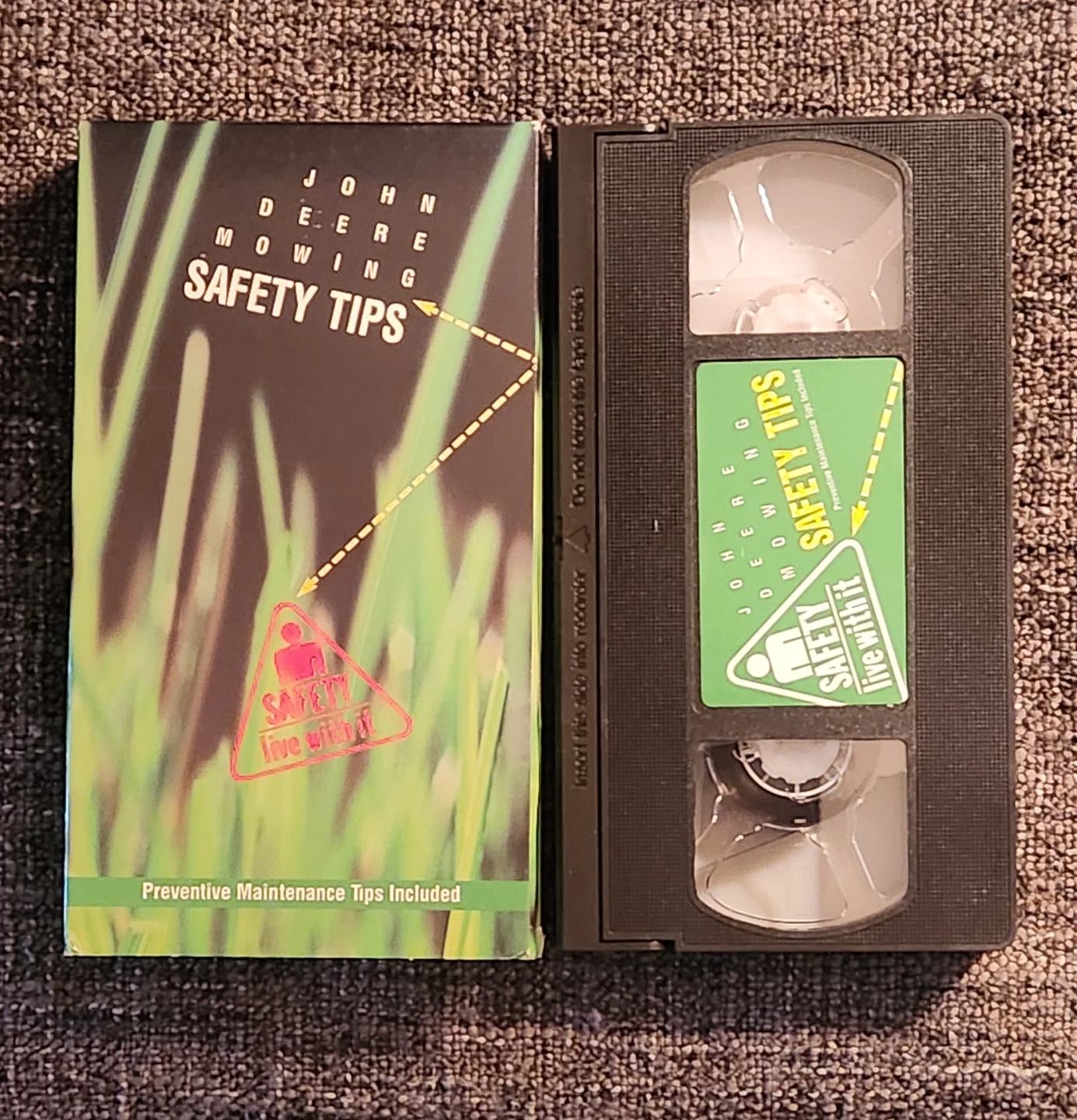 John Deere Mowing Safety Tips VHS Tape - photo 2