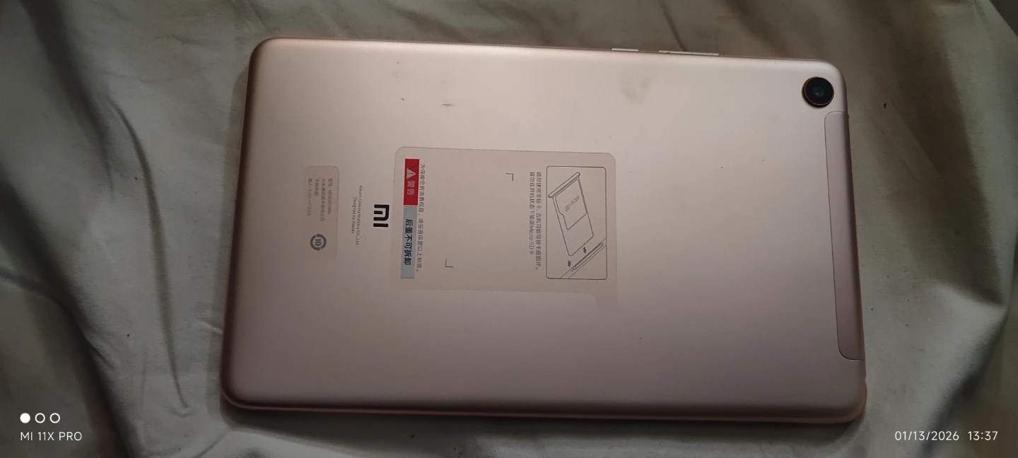 Xiaomi Mi Pad 4 Rose Gold Tablet - photo 2