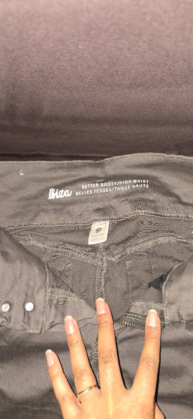 Ibiza Better Booty High Waist Pants - Size 9 - photo 2