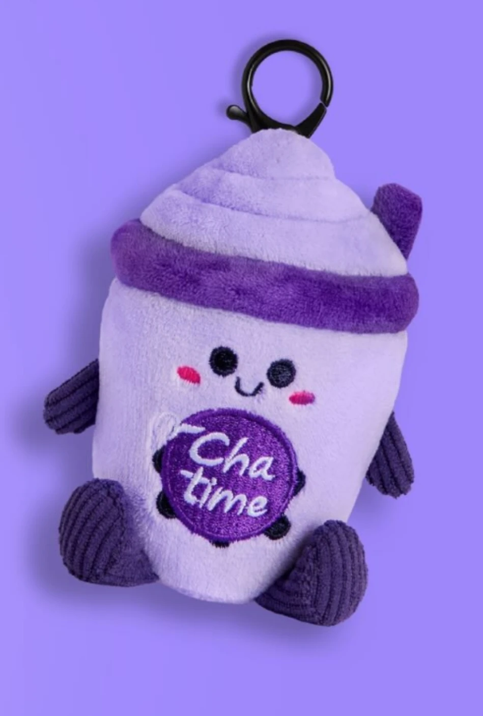 Chatime Plushie Charm - Taro - New in Package!