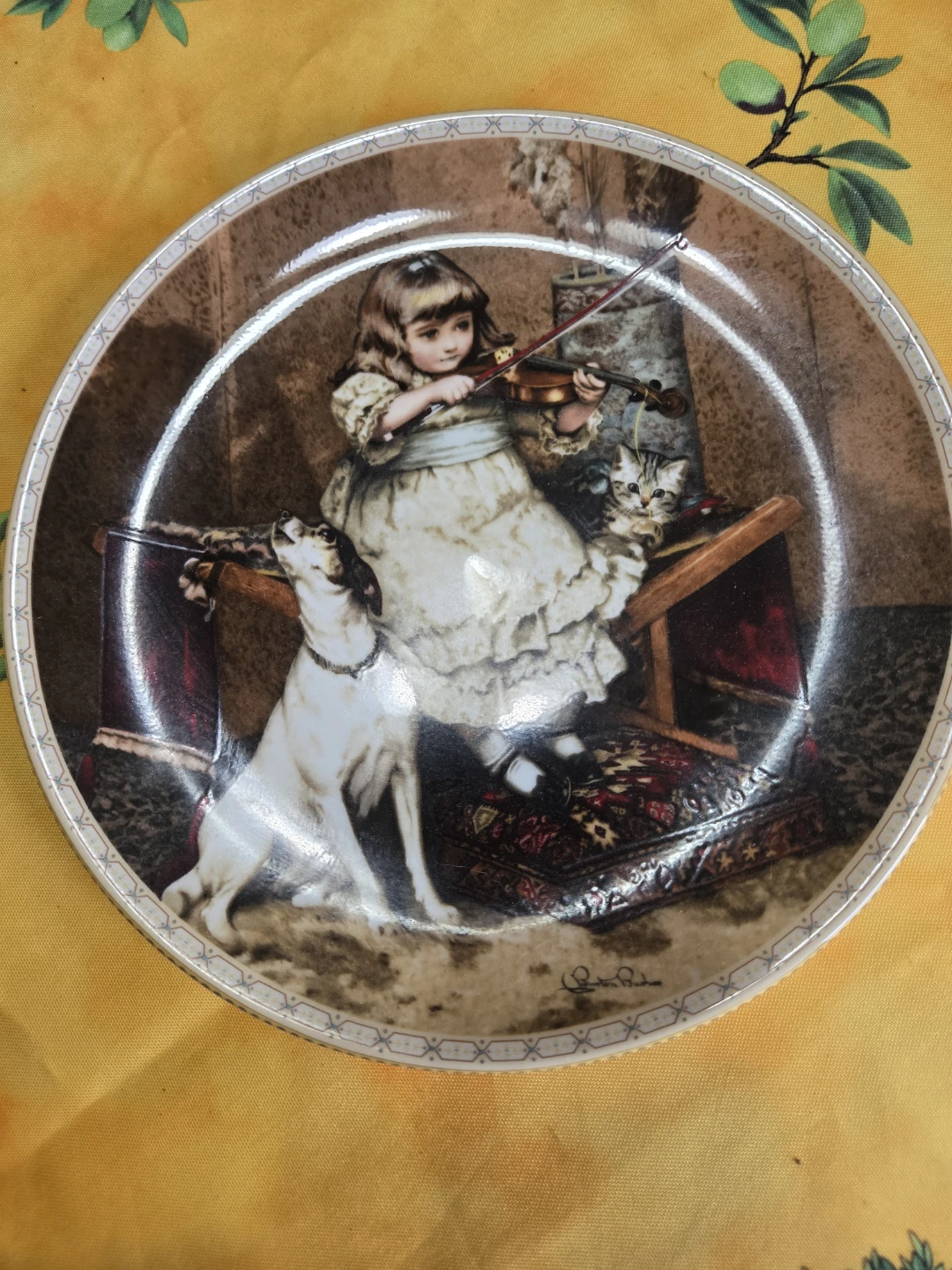 Royal Doulton 'The Concert' Plate