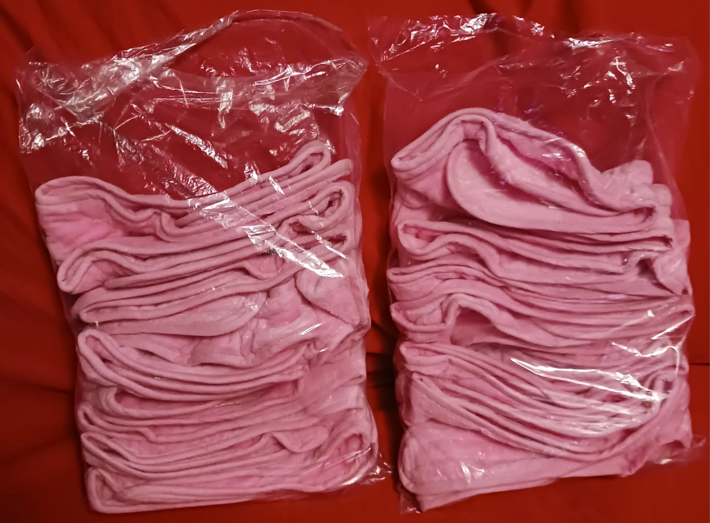 Pink Plush Spa Headbands