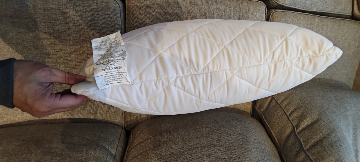 White Polyester Pillow - photo 4