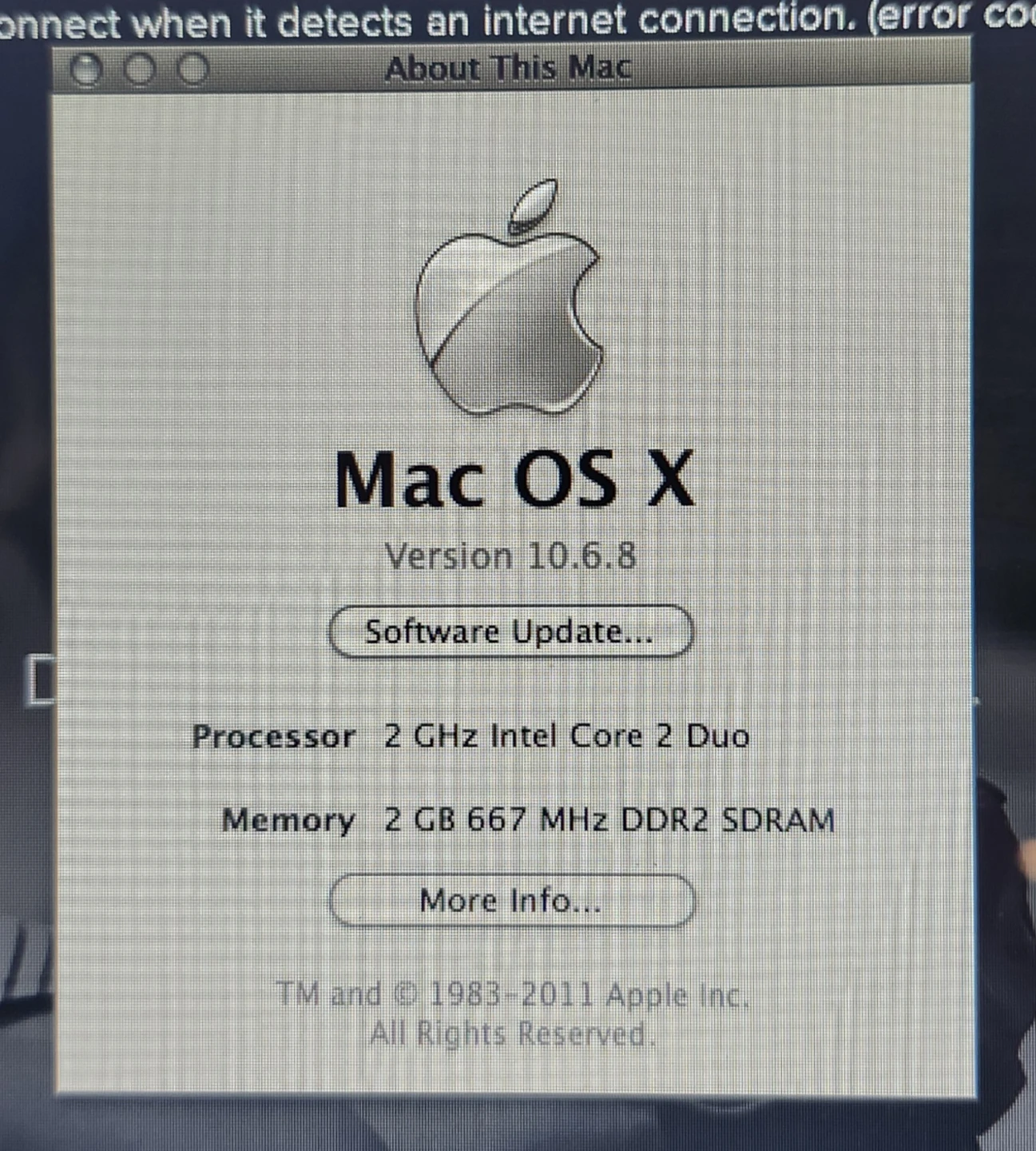 Macbook 2009 model A1181 - photo 3