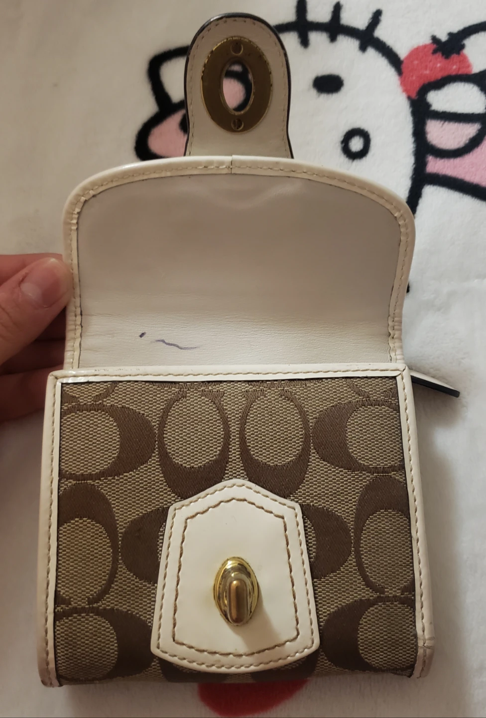 Coach Signature Canvas Wallet - photo 2